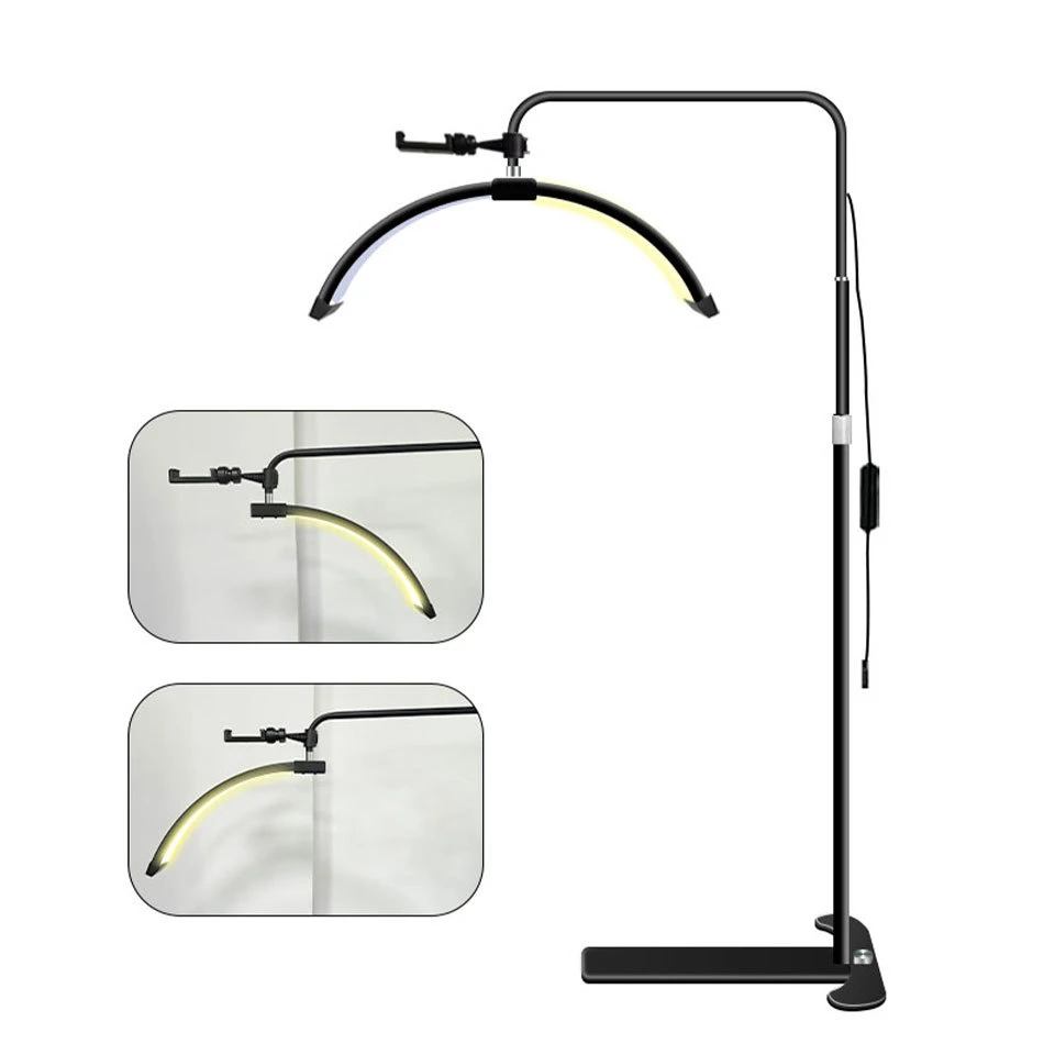 Lampe Led demi-lune MAISON DU CIL pour la pose d'extensions de Cil.